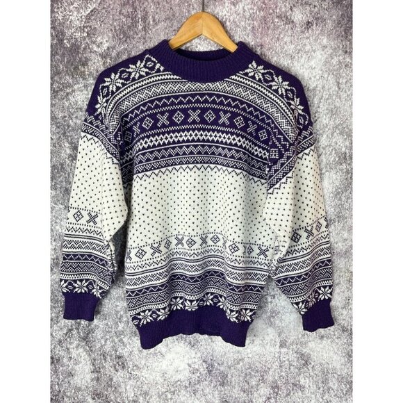 american pride Sweaters - Vintage American Pride Sweater Womens Medium Fair Isle Indie Nordic Retro Y2K US